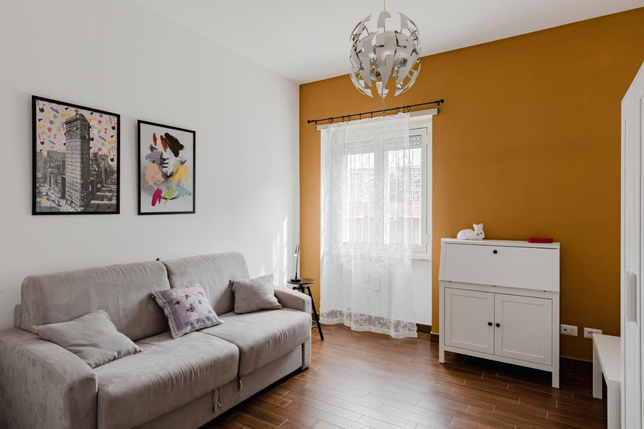 Scarfoglio Apartment, 4 Persone, 2 Camere, Balcone, Wi-Fi, Stazione Tiburtina Rome Luaran gambar